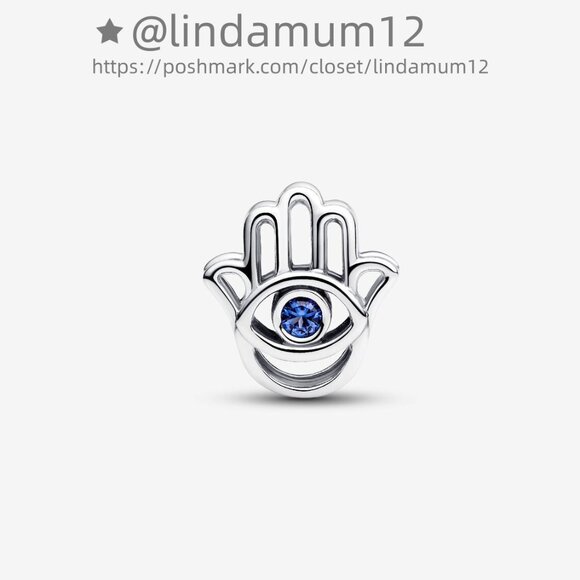 Pandora Hamsa Hand Charm - Picture 2 of 5